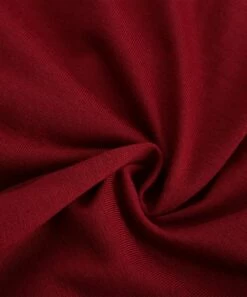 Best deal 🥰 CELLABIE Red Wine Floral Embroidered Tiered Long-Sleeve V-Neck Top - 👩 Women 😉 -CELLABIE shop zu100280736 alt 3 tm1633707820