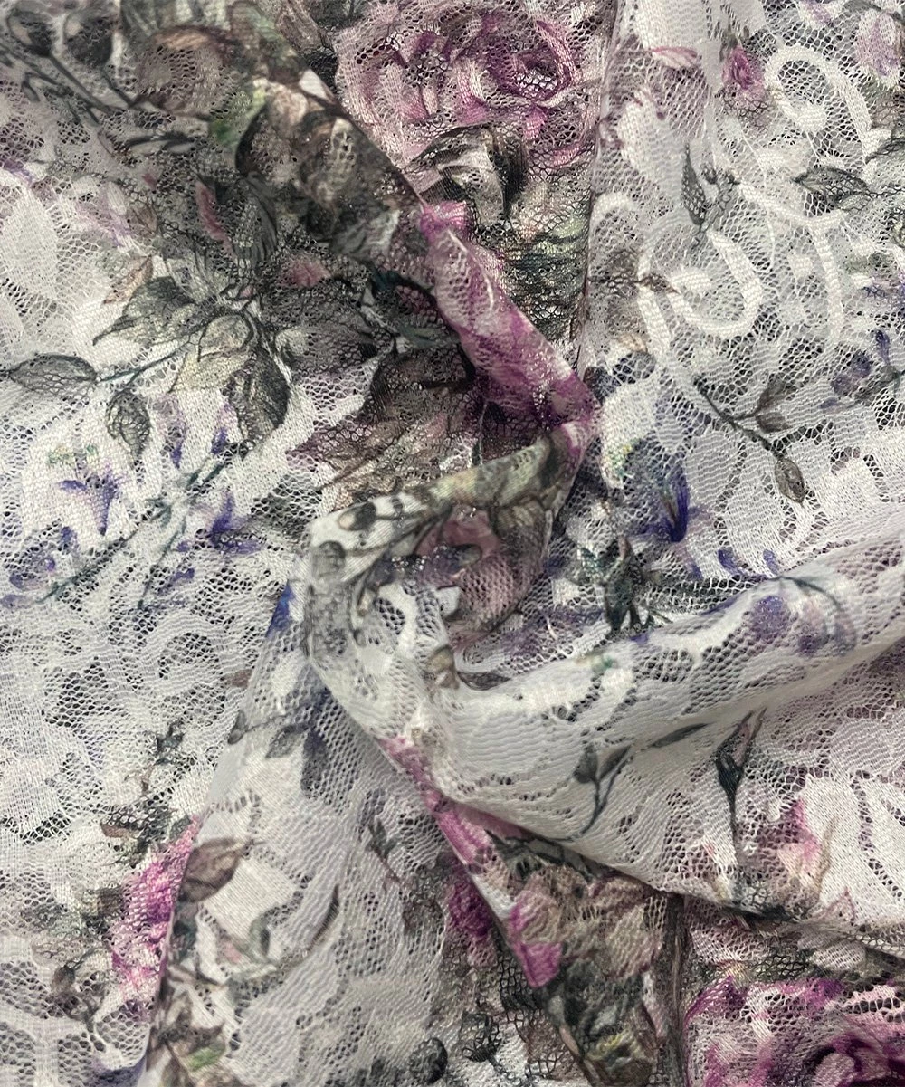 Discount 😍 CELLABIE Black & Purple Floral-Contrast Lace Denim Vest - 👩 Women 👍 5 Discount 😍 CELLABIE Black & Purple Floral-Contrast Lace Denim Vest - 👩 Women 👍 - Image 3