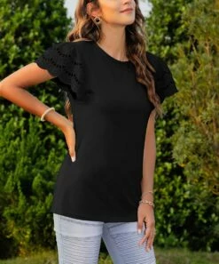 Best Pirce ๐ CELLABIE Apricot Eyelet-Accent Puff-Sleeve Top - ๐ฉ Women For Other ๐ฏ 10 Best Pirce ๐ CELLABIE Apricot Eyelet-Accent Puff-Sleeve Top - ๐ฉ Women For Other ๐ฏ -CELLABIE shop zu104161024 alt 3 tm1647457120