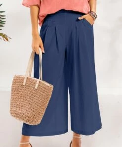 Best Sale ๐ CELLABIE Navy Wide-Leg Capri Pants - ๐ฉ Women ๐ 7 Best Sale ๐ CELLABIE Navy Wide-Leg Capri Pants - ๐ฉ Women ๐ -CELLABIE shop zu104975980 alt 2 tm1649774855