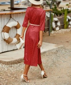 Best reviews of ๐ CELLABIE Red & White Polka Dot Three-Quarter Sleeve Midi ๐ Dress - ๐ฉ Women ๐ฅ 9 Best reviews of ๐ CELLABIE Red & White Polka Dot Three-Quarter Sleeve Midi ๐ Dress - ๐ฉ Women ๐ฅ -CELLABIE shop zu105070125 alt 2 tm1649950870