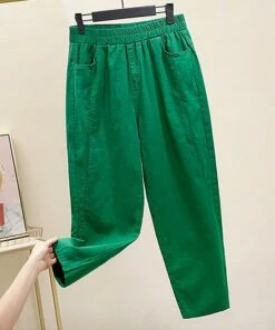Buy 🎁 CELLABIE Green Pocket Wide-Leg Pants - 👩 Women 🎁 7 Buy 🎁 CELLABIE Green Pocket Wide-Leg Pants - 👩 Women 🎁 -CELLABIE shop zu105227546 alt 2 tm1650460607