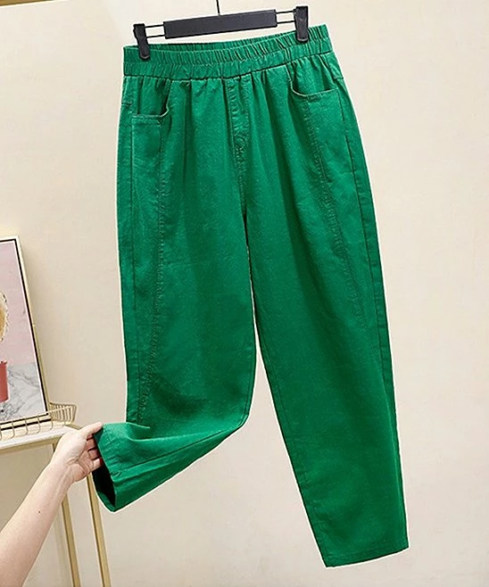 Buy 🎁 CELLABIE Green Pocket Wide-Leg Pants - 👩 Women 🎁 5 Buy 🎁 CELLABIE Green Pocket Wide-Leg Pants - 👩 Women 🎁 - Image 3