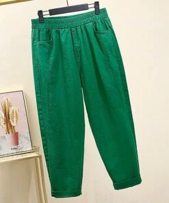 Buy 🎁 CELLABIE Green Pocket Wide-Leg Pants - 👩 Women 🎁