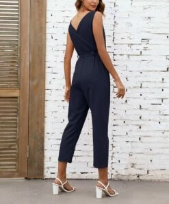 Deals โ๏ธ CELLABIE Navy Tie-Waist Pocket Sleeveless Crop Jumpsuit - ๐ฉ Women ๐ 9 Deals โ๏ธ CELLABIE Navy Tie-Waist Pocket Sleeveless Crop Jumpsuit - ๐ฉ Women ๐ -CELLABIE shop zu105590735 alt 3 tm1651864756