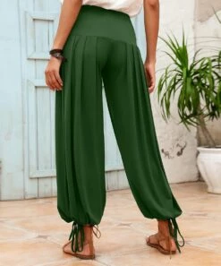 Coupon ๐ CELLABIE Green High-Waist Drawstring-Hem Harem Pants - ๐ฉ Women ๐งจ 9 Coupon ๐ CELLABIE Green High-Waist Drawstring-Hem Harem Pants - ๐ฉ Women ๐งจ -CELLABIE shop zu106017234 alt 3 tm1652901735