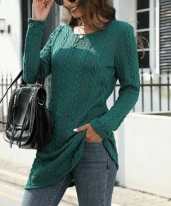Wholesale 🔥 CELLABIE Green Cable-Knit Boatneck Sweater 👗 Dress - 👩 Women 🥰 11 Wholesale 🔥 CELLABIE Green Cable-Knit Boatneck Sweater 👗 Dress - 👩 Women 🥰 -CELLABIE shop zu110335990 alt 4 tm1668368751