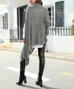 Brand new ๐ CELLABIE Gray Asymmetrical Cowl Neck Poncho - ๐ฉ Women ๐ฅ 7 Brand new ๐ CELLABIE Gray Asymmetrical Cowl Neck Poncho - ๐ฉ Women ๐ฅ -CELLABIE shop zu110335994 alt 2 tm1668368751