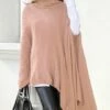 Best reviews of 🛒 CELLABIE Pink Turtleneck Asymmetrical Poncho - 👩 Women 🌟 2 Best reviews of 🛒 CELLABIE Pink Turtleneck Asymmetrical Poncho - 👩 Women 🌟 -CELLABIE shop zu110336016 main tm1669063833