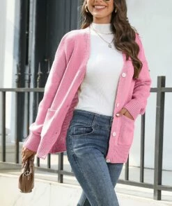 Outlet โ๏ธ CELLABIE Pink Button-Front Cardigan - ๐ฉ Women ๐