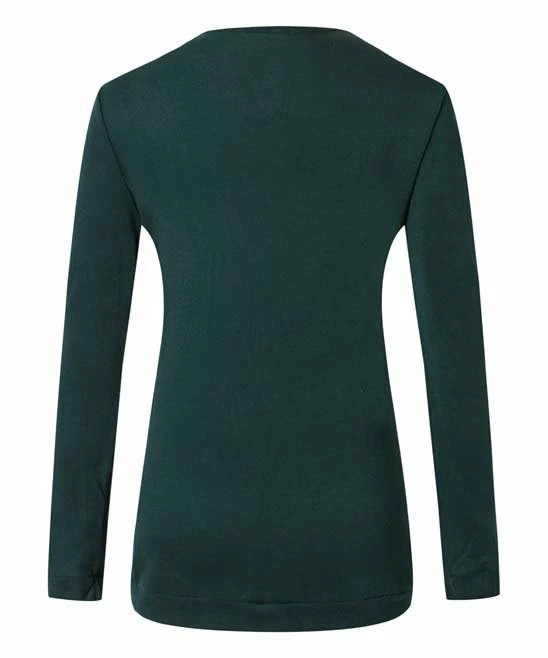 Best Pirce ๐ฅ CELLABIE Green Ruched Button-Accent Cowl-Neck Tunic - ๐ฉ Women ๐ฅฐ 4 Best Pirce ๐ฅ CELLABIE Green Ruched Button-Accent Cowl-Neck Tunic - ๐ฉ Women ๐ฅฐ - Image 2