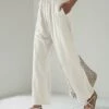 Cheap 🌟 CELLABIE White Drawstring Straight-Leg Pants - 👩 Women 🤩 -CELLABIE shop zu92320725 main tm1610817915