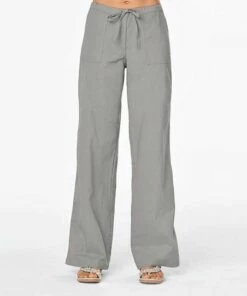 Wholesale 💯 CELLABIE Gray Drawstring-Waist Lounge Pants - 👩 Women ✨