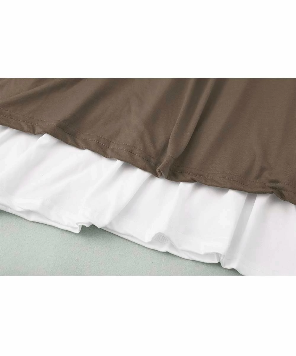 Coupon ๐งจ CELLABIE Khaki & White Pocket Layered Sleeveless ๐ Dress - ๐ฉ Women ๐ 4 Coupon ๐งจ CELLABIE Khaki & White Pocket Layered Sleeveless ๐ Dress - ๐ฉ Women ๐ - Image 2