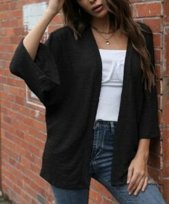 Best reviews of 😍 CELLABIE Black Open-Front Cardigan - 👩 Women 🧨